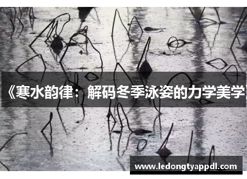 《寒水韵律：解码冬季泳姿的力学美学》